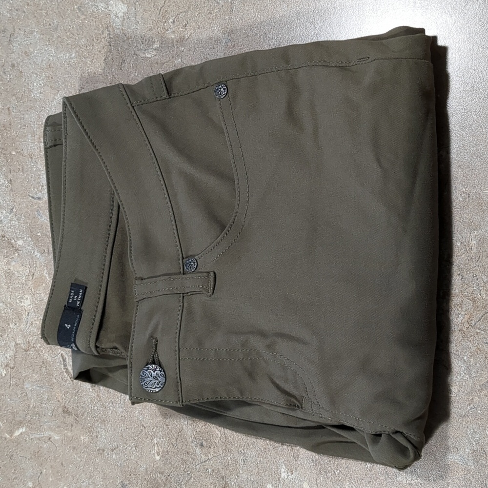 Olive Green Prana Pants, 2/4